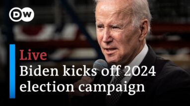 Live: US President Joe Biden kicks off 2024 election campaign with speech on democracy | DW News