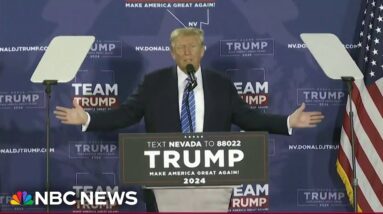 Trump holds first campaign event since jury ordered him to pay $83.3 million to E. Jean Carroll