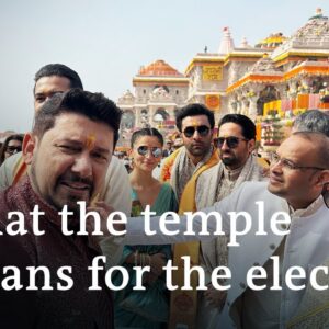 Indian PM Modi opens controversial Hindu temple in Ayodhya | DW News