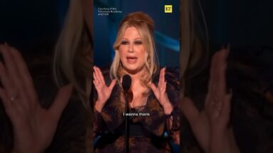 Jennifer Coolidge Thanks "All The Evil Gays" At the 2023 Emmys #shorts