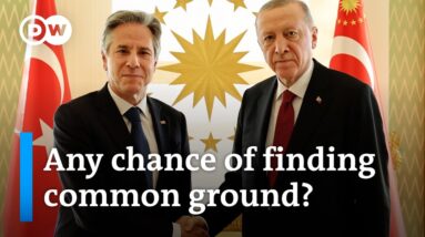 US Secretary of State Blinken in Turkey for crisis talks as Israel continues air strikes | DW News