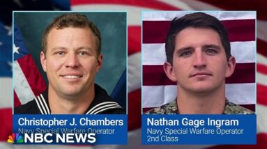 Pentagon identifies Navy SEALs lost off coast of Somalia