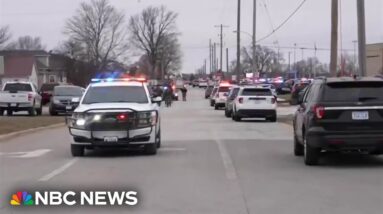 Police: Shooter dead, 3 wounded in Iowa school shooting