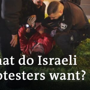Israeli police clash with anti-government protesters in Tel Aviv | DW News