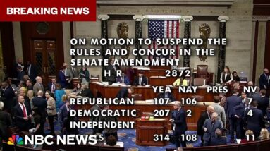 BREAKING: House passes bill preventing a government shutdown until March