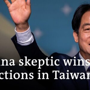 Taiwan: Ruling party candidate Lai Ching-te wins presidential election | DW News