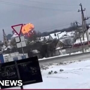 Russians accuse Ukraine of shooting down plane carrying Ukrainian POWs