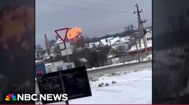 Russians accuse Ukraine of shooting down plane carrying Ukrainian POWs