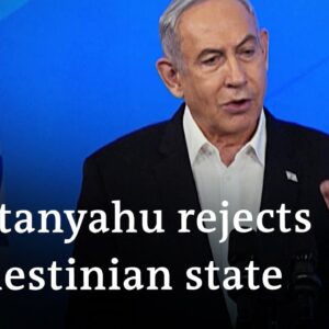 Netanyahu: 'Israeli needs security control over all territory west of the Jordan river' | DW News