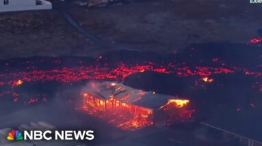 Thousands evacuated after volcano erupts in Iceland