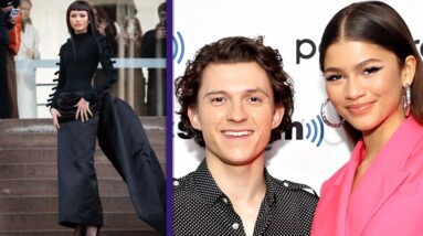 Tom Holland Is Zendaya's BIGGEST FAN at Paris Fashion Week