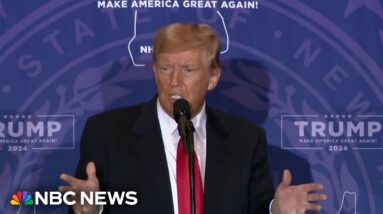 Trump attends court as critical NH primary looms