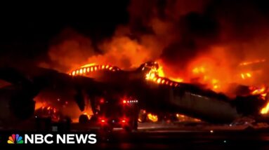 Two planes collide in deadly crash on runway in Japan