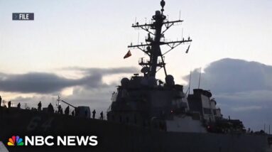 U.S. Navy helicopters sink Houthi boats that fired on them in Red Sea
