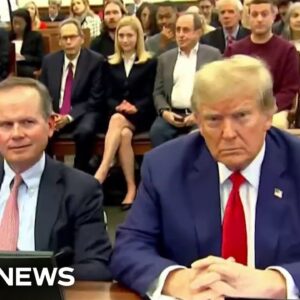 Trump addresses court in closing arguments for New York civil fraud case