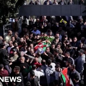 Funeral held for a 17-year-old Palestinian-American killed in West Bank