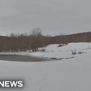 Video shows Vermont state troopers rescue a child from frozen pond