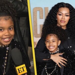 Watch Teyana Taylor's Daughter's SWEET Red Carpet Interview (Exclusive)