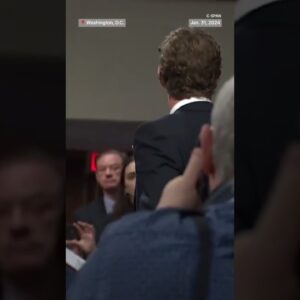 Zuckerberg apologizes to families at online child safety hearing