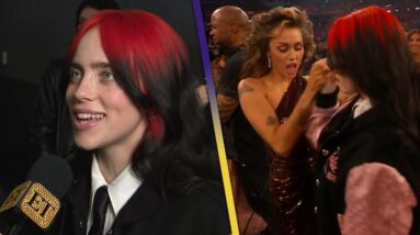 What Billie Eilish Says Miley Cyrus Told Her Between GRAMMY Wins (Exclusive)