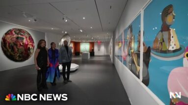 Groundbreaking exhibit of Black artists' works from collection of Swizz Beatz and Alicia Keys