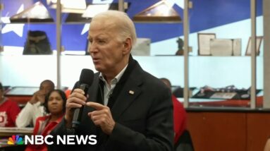 Biden makes pitch for union support as he faces tight Michigan race against Trump