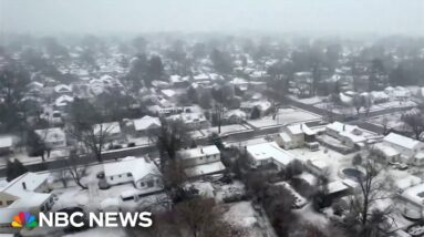 Powerful winter storm hits Northeast, bringing travel hazards and flight cancellations
