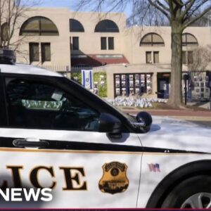 Airman who set himself on fire in front of Israel's embassy identified