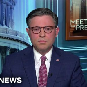 Speaker Johnson won't say if he'll put bipartisan border deal on floor for vote: Full interview