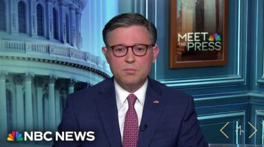 Speaker Johnson won't say if he'll put bipartisan border deal on floor for vote: Full interview