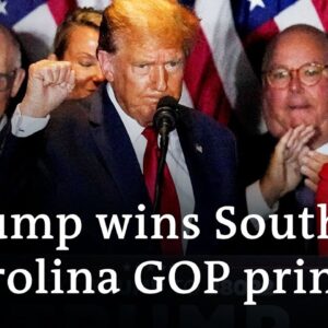 Donald Trump beats Nikki Haley in South Carolina primary | DW News