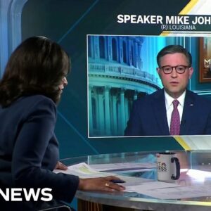 Speaker Johnson says he wasn’t offered briefing on the Senate border deal