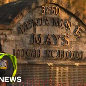 Four Atlanta students injured in shooting outside high school