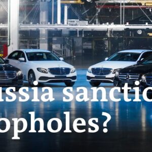 How German goods are still getting to Russia | DW Business