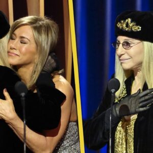 SAG Awards: Jennifer Aniston Presents Barbra Streisand With Lifetime Achievement Award