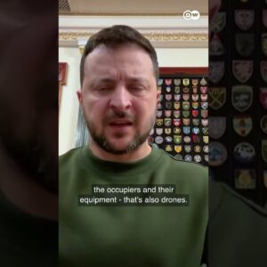 Ukraine wants to rely even more on drones to help defend itself | DW News