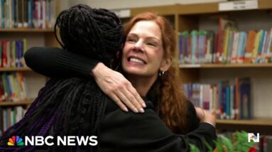 Middle school students write heartfelt thank you letters to their teachers