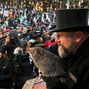 LIVE: Punxsutawney Phil makes 2024 Groundhog Day prediction | NBC News