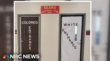 North Carolina school takes down controversial segregation-era display