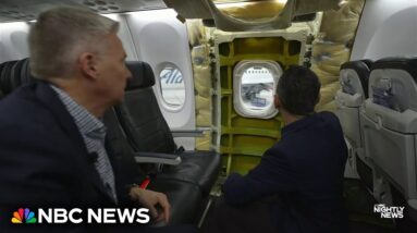 NTSB says Max 9 door plug left Boeing factory missing bolts