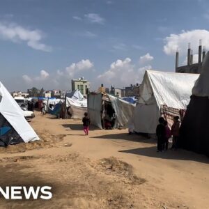 Palestinians displaced to Rafah describe living in dire conditions