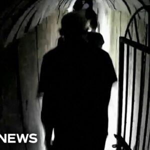 Video shows Hamas leader Yahya Sinwar in a Gaza tunnel, Israeli military says