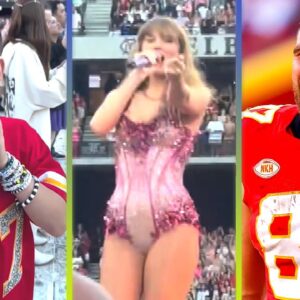 Taylor Swift Reacts to Fans Rocking BEJEWELED Travis Kelce Jerseys