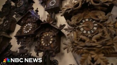 Time is ticking for owners of huge cuckoo clock collection