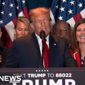 Trump speaks after being projected to win South Carolina GOP primary
