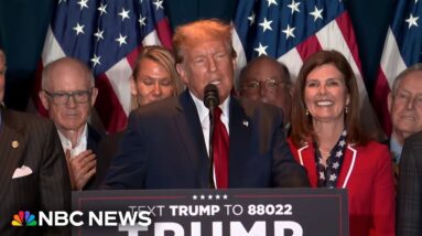 Trump speaks after being projected to win South Carolina GOP primary