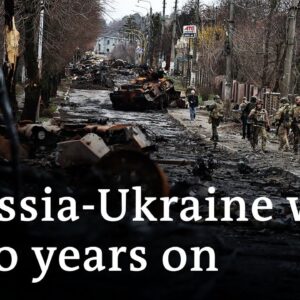 Two-year anniversary of Russian invasion of Ukraine | DW News