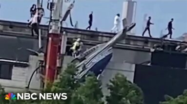 Video shows helicopter crashing in Colombia moments after take off