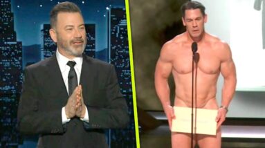Jimmy Kimmel Spills Behind-the-Scenes Oscar Secrets: Naked John Cena Bit Almost Got Tossed!