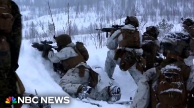 An exclusive look at U.S. Marines training in the Arctic